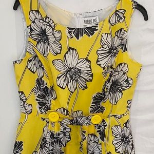 Robbie Bee tropical inspired sun dress